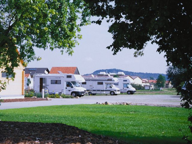 Empfang am Stellplatz