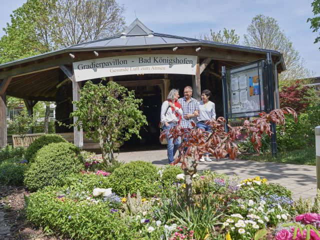 Gradierpavillon im Kurpark Gradierpavillon im Kurpark