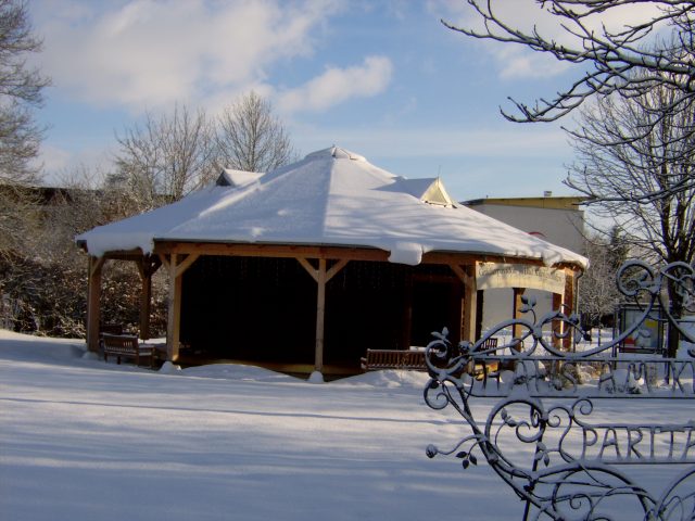 Gradierpavillon im Kurpark – vorübergehend geschlossen!