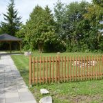 Grillen in der Gartenlaube