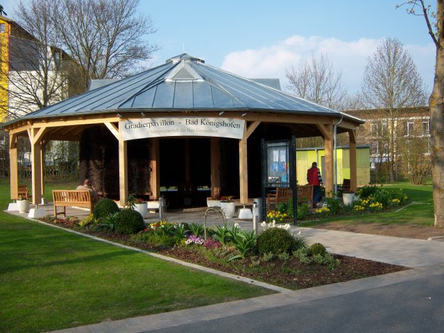 Gradierpavillon im Kurpark