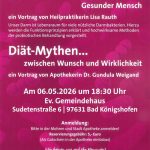 Einladung zum Vortrag