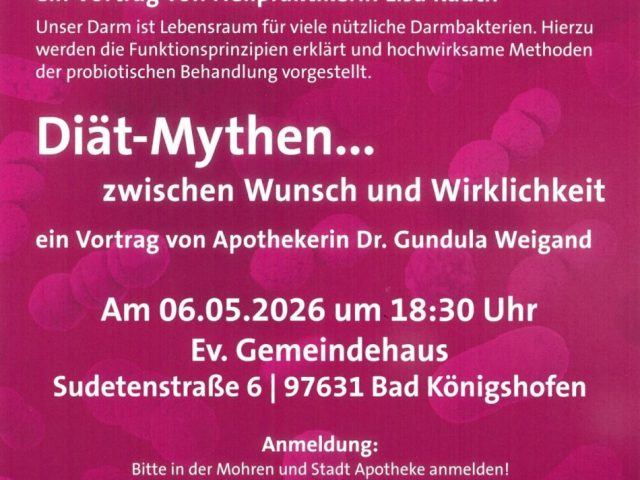 Einladung zum Vortrag