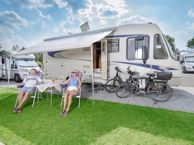 Sommertage auf dem Reisemobilstellplatz