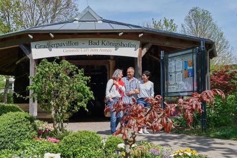 Gradierpavillon im Kurpark