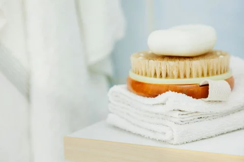 Seifenbürstenmassage