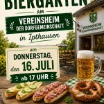 Biergarten in Ipthausen